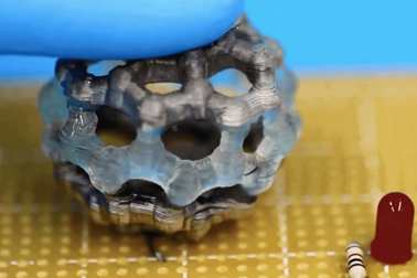 Most stretchable 3D printable elastomer